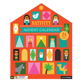 Childrens Nativity Advent Calendar | 3D Christmas Scene with Nativity Figures