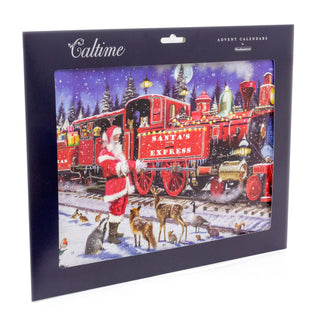 Christmas Advent Calendar Santa's Express | Christmas Train Advent Calendar