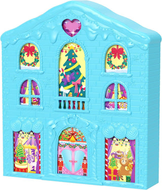 Polly Pocket Christmas Advent Calendar | Gingerbread House Playset & Doll Toy