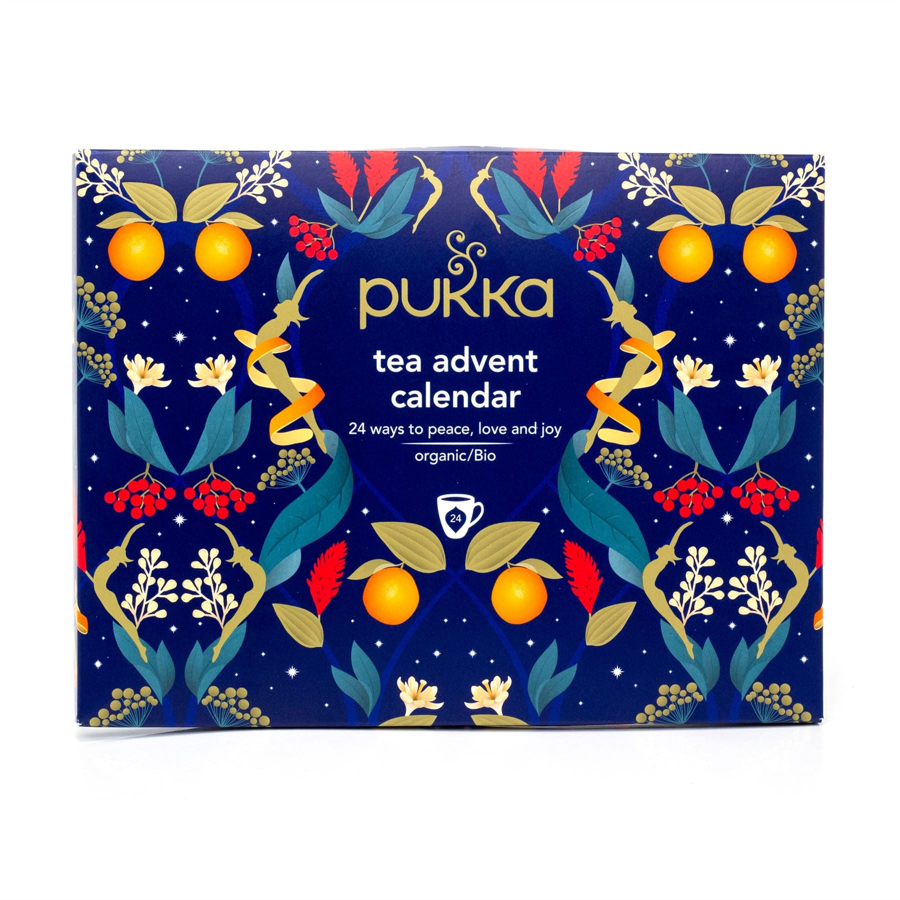 Pukka Tea Advent Calendar Organic Herbal Tea Christmas Advent Calend