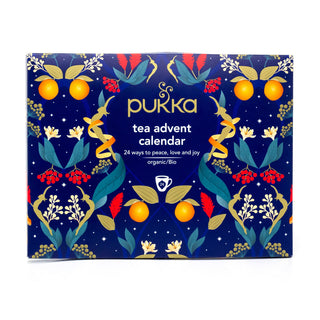 Pukka Tea Advent Calendar | Organic Herbal Tea Christmas Advent Calendar 24 bags