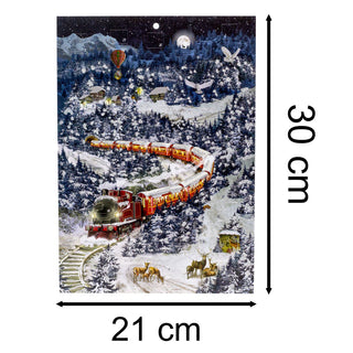 Magical Christmas Express A4 Christmas Advent Calendar | Picture Advent Calendar