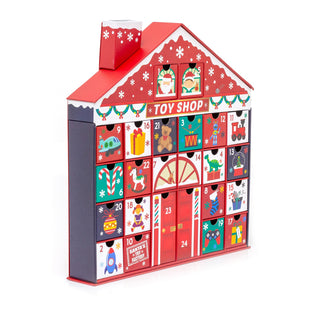 Santa's Toy Shop Christmas Advent Calendar | Fill Your Own Calendar - 41x39cm