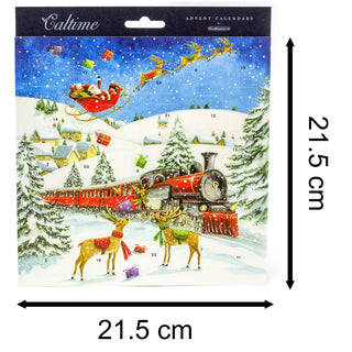 Christmas Advent Calendar Christmas Express | Santa Picture Advent Calendar