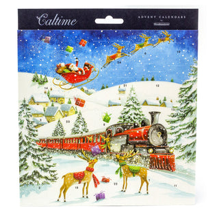 Christmas Advent Calendar Christmas Express | Santa Picture Advent Calendar