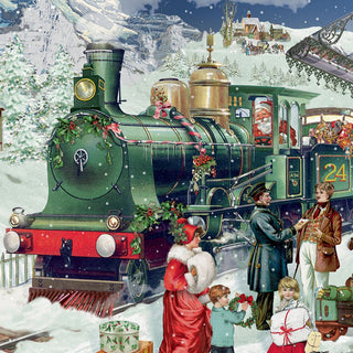 Christmas Advent Calendar The Christmas Express Train | Picture Advent Calendar