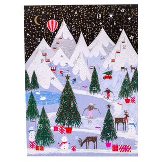 Christmas Snow Scene Christmas Advent Calendar | Alpine Picture Advent Calendar