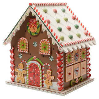 Gingerbread House Advent Calendar | Fill Your Own Christmas Advent Calendar 27cm