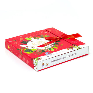 Christmas Organic Herbal Tea Advent Calendar | 25 Bag Tea Selection Book Style