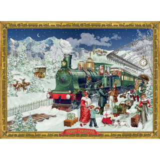 Christmas Advent Calendar The Christmas Express Train | Picture Advent Calendar