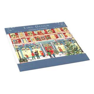 Merry Christmas Advent Calendar | Traditional Picture Advent Calendar - 23cm