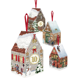 Fill Your Own Victorian Christmas House Advent Calendar | Make Your Own Calendar