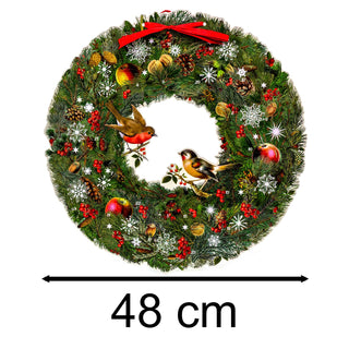 Winter Birds & Berries Wreath Advent Calendar | Christmas Advent Calendar