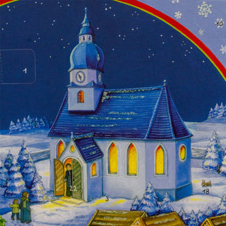 Christmas Advent Calendar Church Christmas Market | Picture Advent Calendar