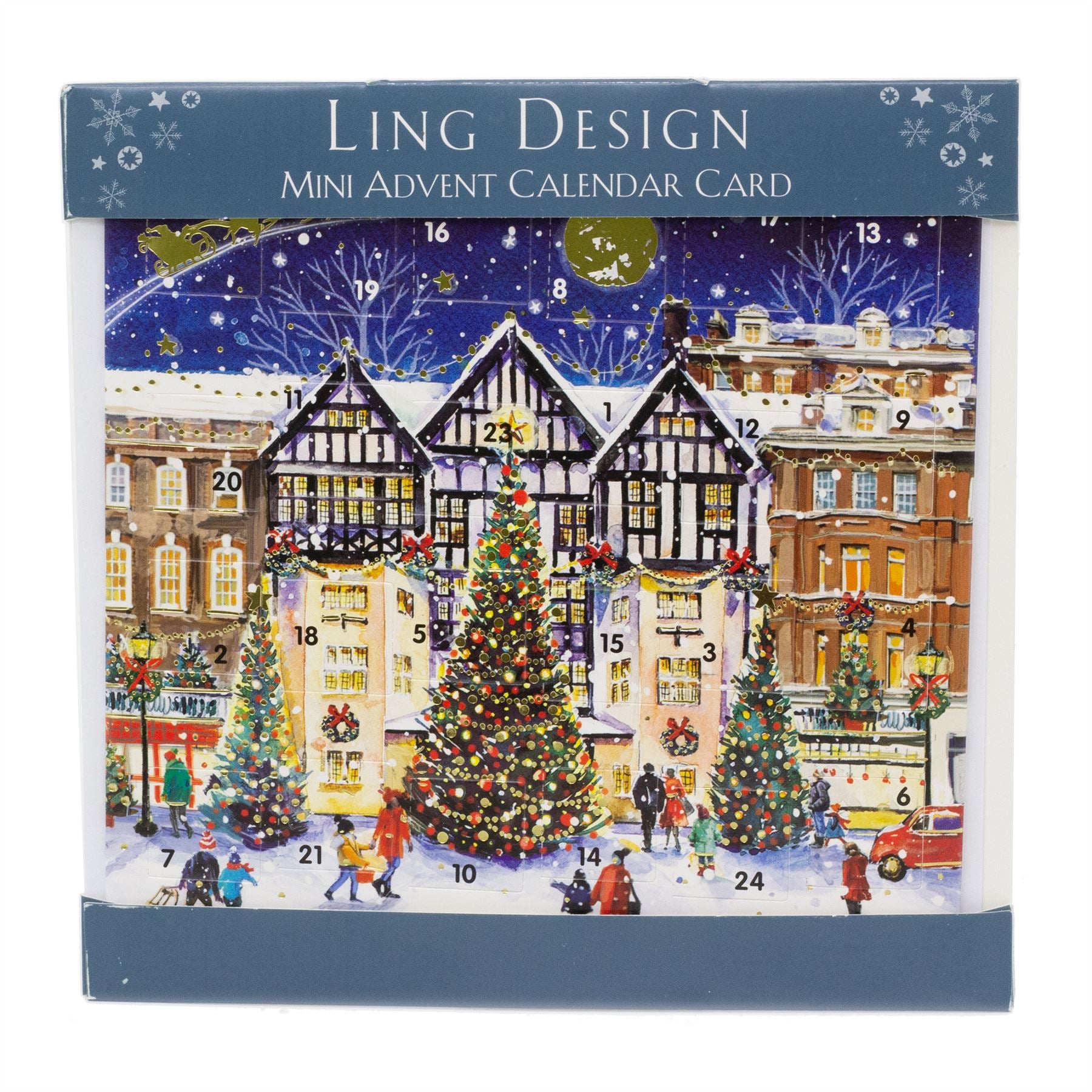 Christmas Advent Calendar The High Street Advent Calendar Greetings