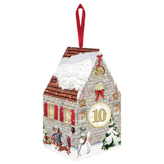 Fill Your Own Victorian Christmas House Advent Calendar | Make Your Own Calendar