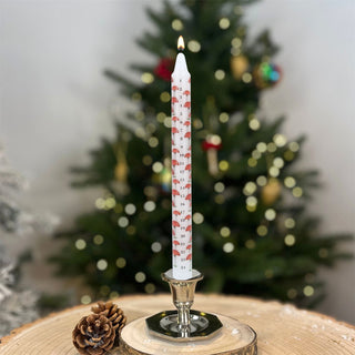 Toadstool Christmas Advent Candle | Mushroom Advent Christmas Candle - 23cm