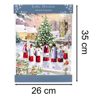 Morning Service Christmas Advent Calendar | Picture Advent Calendar - 34x25cm