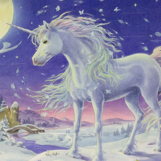 Unicorn in the Magical Forest Christmas Advent Calendar | Fairytale Calendar