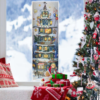 High Christmas Pyramid | Large Traditional Christmas Paper Advent Calendar