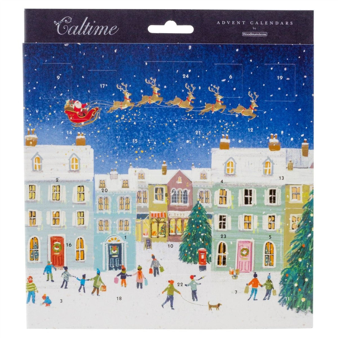 Christmas Advent Calendar Christmas Eve | Traditional Picture Advent C ...