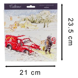 Christmas Advent Calendar The Last Post | Traditional Picture Advent Calendar